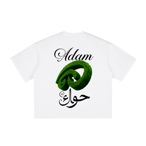 "adam and eve" boxy t-shirt